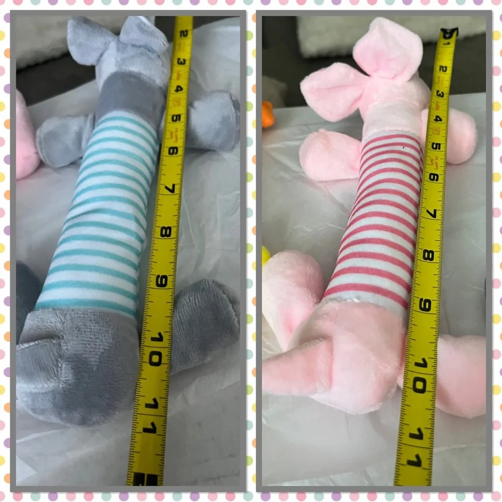 🐤NWOT🐷 Squeaky Play Toys 🐘